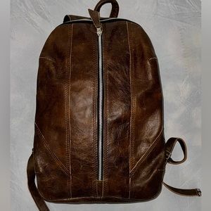 Full leather Backpack